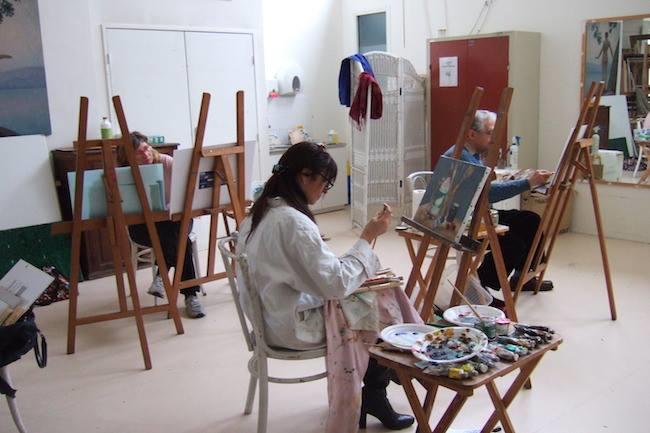 Qui sait où prendre un chouette cours de peinture ?